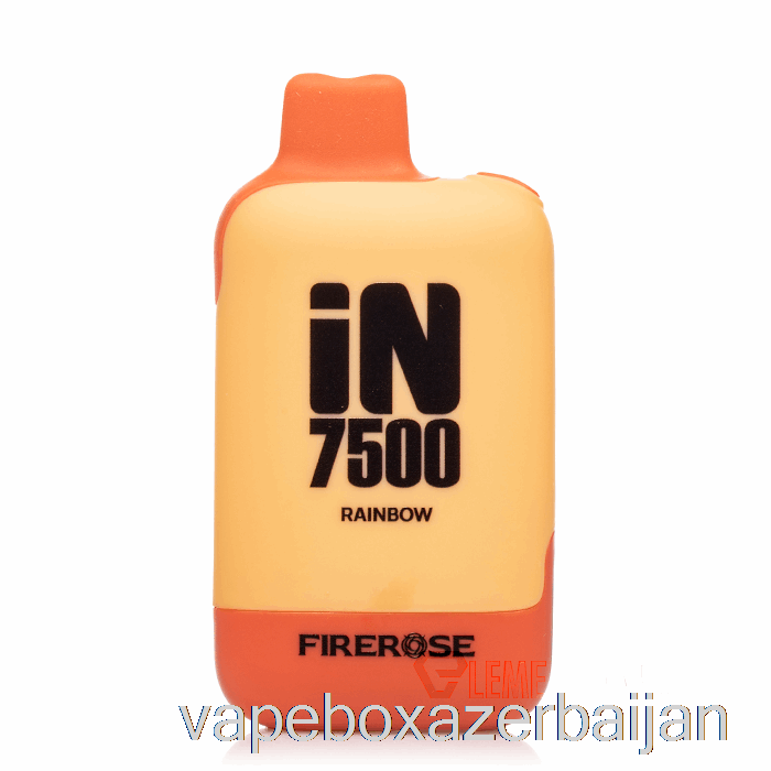 Vape Smoke Firerose IN7500 Disposable Rainbow
